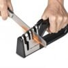 4-In-1 Kitchen Knife Sharpener, Multi-Functional Knife Sharpening Kit, Stylish Kitchen Accessories Suitable For Kitchen Knives, Chef Knives, Precision Knives And Scissors
