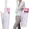 Yoga Mat Bag with Large Size Pocket and Zipper Pocket，Yoga Bag Adjustable Shoulder Strap- Holds More Yoga Accessories