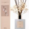 Reed Diffuser Set, 6.7 oz Clean Linen Scented Diffuser with Sticks Home Fragrance Reed Diffuser for Bathroom Shelf Decor