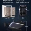 4D Full Body Massage Chair with Flexible 166° Track, Reading Light, 18 Massage Modes, 11 Techniques, 36 Airbags, Zero Gravity Recliner with Yoga Stretch and Foot Massage Black