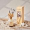 Reed Diffuser Set, 6.7 oz Clean Linen Scented Diffuser with Sticks Home Fragrance Reed Diffuser for Bathroom Shelf Decor