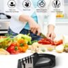 4-In-1 Kitchen Knife Sharpener, Multi-Functional Knife Sharpening Kit, Stylish Kitchen Accessories Suitable For Kitchen Knives, Chef Knives, Precision Knives And Scissors