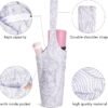 Yoga Mat Bag with Large Size Pocket and Zipper Pocket，Yoga Bag Adjustable Shoulder Strap- Holds More Yoga Accessories
