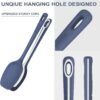 5 Pieces Silicone Spatula Set, Food Grade Rubber Spatula, Upgrade Strong Handle with Ergonomic Grip, Heat Resistant Up to 600°F for Nonstick Cookware, Cooking