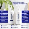 Anti-Thinning Shampoo and Conditioner Set for Thinning Hair - Biotin DHT Blocker Women & Men - Color Safe Shampoo for Hair Loss & Healthier Hair - Rose Hips (Pack of 2)