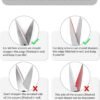 4-In-1 Kitchen Knife Sharpener, Multi-Functional Knife Sharpening Kit, Stylish Kitchen Accessories Suitable For Kitchen Knives, Chef Knives, Precision Knives And Scissors
