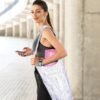 Yoga Mat Bag with Large Size Pocket and Zipper Pocket，Yoga Bag Adjustable Shoulder Strap- Holds More Yoga Accessories