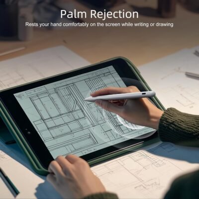 1754692126_71mFscTzCAL._AC_SL1500_.jpg Stylus Pen for iPad 6th-11th Generation-2X Fast Charge Active Pencil Compatible with 2018-2025 Apple iPad Pro 11"/12.9"/M4, iPad Air 3/4/5/M2/M3,iPad mini 5/6 Gen-White