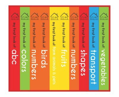 1754758270_71Rq5bKiG9L._SL1500_.jpg My First Library: Boxset of 10 Board Books for Kids
