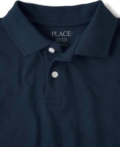 1754933735_81ZjDKDFCYL._AC_SL1500_.jpg The Children's Place Boys' Uniform Short Sleeve Pique Polo