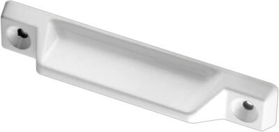 Prime-Line F 2630 Deluxe Sash Lift, 3-5/16 In., Diecast Construction, White (2 Pack)