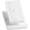 Lutron Pico Remote for Caseta Smart Dimmer Switch, 3-Button Control with Raise/Lower and Preset Lighting Level, For Table Top or Wallmount Use, PJ2-3BRL-WH-L01R, White
