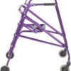 Inspired by Drive Nimbo 2G Mobility Aid Lightweight Posterior Walker with Seat, Large, Wizard Purple