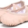 Stelle Ballet Shoes for Girls Toddler Ballet Slippers Soft Leather Boys Dance Shoes for Toddler/Little Kid/Big Kid