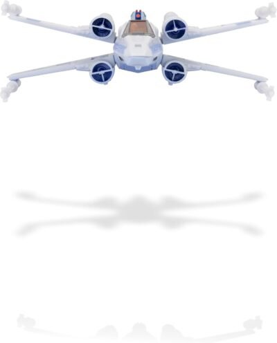 Star Wars Micro Galaxy Squadron Visions X-Wing - 5-Inch Vehicle with Two 1-Inch Micro Figure Accessories