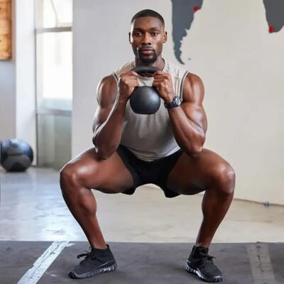 51Anl8wUNfL._AC_SL1000_.jpg Men's Health No Gym Required: Kettlebells - Achieve A Full Body Transformation When You Use Just One Kettlebell