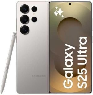 SAMSUNG Galaxy ​S25 Ultra 5G 2025 (International Version) | GSM Unlocked (T-Mobile) | ​512GB ​Storage​ + 12GB RAM SM-S938B ​Qualcomm Snapdragon 8 Elite Android 15 Smartphone (Titanium Grey)
