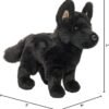 Douglas Harko Black German Shepherd Dog Plush Stuffed Animal