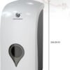 Manual Foam Soap Dispenser, 35oz (1000ml) Commercial Refillable Foaming Soap Dispenser-White, CHUANGDIAN