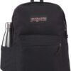 JanSport SuperBreak Plus Backpack with Padded 15-inch Laptop Sleeve and Integrated Bottle Pocket - Spacious and Durable Daypack for Work and Travel - Black
