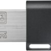 SAMSUNG FIT Plus 3.1 USB Flash Drive, 128GB, 400MB/s, Plug In and Stay, Storage Expansion for Laptop, Tablet, Smart TV, Car Audio System, Gaming Console, MUF-128AB/AM,Gunmetal Gray