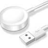 𝟐𝟎𝟐𝟓 𝐔𝐩𝐠𝐫𝐚𝐝𝐞𝐝 for Apple Watch Charger Magnetic Fast Charging Cable [Portable] Magnetic Wireless Charging Compatible with iWatch Series Ultra/10/9/8/7/6/SE/5/4/3/2-[3.3FT] White
