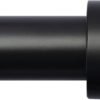 51gndDGkpzL._AC_SL1500_.jpg Curtain Rods for Windows 16 to 144 Inches Adjustable Length 1 Inch Diameter Window Curtain Rod with Aluminium Finials, Black