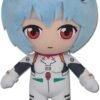 Great Eastern Evangelion GE-52302 Rei Plugsuit Stuffed Plush, 8", Multi-Colored
