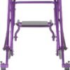 Inspired by Drive Nimbo 2G Mobility Aid Lightweight Posterior Walker with Seat, Large, Wizard Purple