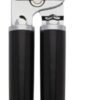 KitchenAid Classic Multifunction Can Opener and Bottle Opener Easy to Use, Razor Sharp Stainless Steel Cutting Wheel, Soft Ergonomic Handles, Black