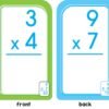 614yDcPGv9L._SL1500_.jpg School Zone Multiplication 0-12 Flash Cards: 56 Math Cards, 3rd Grade, 4th Grade, Elementary Math, Multiplication Facts, Common Core, Ages 8+, Packaging May Vary