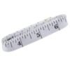 619i9MyIlbL._SL1100_.jpg GDMINLO Soft Tape Measure Double Scale Body Sewing Flexible Tailor Craft Vinyl Ruler for Weight Loss Medical Body Measurement, Has Centimetre Scale on Reverse Side 60-inch(White)