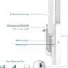 TP-Link AC1200 WiFi Extender, 2025 Wirecutter Best WiFi Extender, 1.2Gbps Home Signal Booster, Dual Band 5GHz/2.4GHz, Up to 1600 Sq.ft and 32 Devices, EasyMesh Compatible, One Ethernet Port (RE315)
