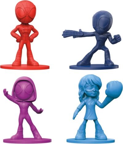 61AoolvygjL._AC_SL1500_.jpg Monopoly Junior: Marvel Spidey and His Amazing Friends Edition Board Game for Kids Ages 5+, with Artwork from The Animated Series, Kids Board Games (Amazon Exclusive)