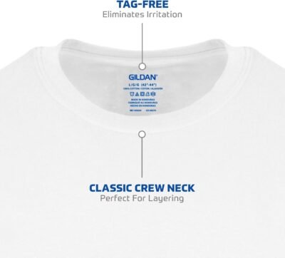 Gildan Men's Crew T-Shirts, Multipack, Style G1100
