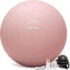 61EeTBWtuJL._AC_SL1201_.jpg YOTTOY Anti-Burst Exercise Ball for Working Out, Yoga & Pregnancy, Extra Thick Workout Ball for Physical Therapy & Fitness