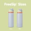 61JJZAWOqkL._AC_SL1500_.jpg Owala FreeSip Insulated Stainless Steel Water Bottle with Straw for Sports, Travel, and School BPA-Free Sports Water Bottle, 24 oz, Beach House