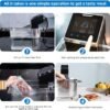Anchorchef Sous Vide 1400W Precision Cooker, Professional Sous Vide Cooker with Stainless Immersion Circulators, with large Touchscreen Accurate Temperature Timer, Fast-Heating, Powerful Pump Design