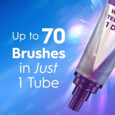 61MDG60NCsL._SL1000_.jpg Crest 3DWhite Brilliance Deep Stain Remover Brilliant White Toothpaste - 3.1oz/2pk