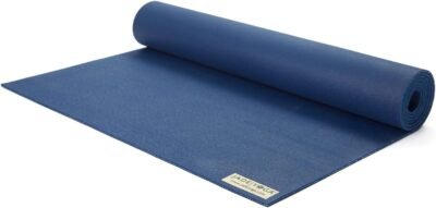 JadeYoga Harmony Yoga Mat - Durable & Thick Gym Fitness Mat, Non-Slip Natural Rubber Yoga Mat - Home Exercise & Stretching Mat, Workout Mat - Yoga, Pilates & Meditation for Women & Men