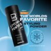 L3 Level 3 Styling Powder - Natural Look Mens Powder - Easy to Apply with No Oil or Greasy Residue