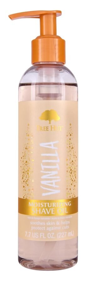 Tree Hut Moisturizing Shave Oil - Vanilla - 7.7 fl oz - Soothes Skin and Helps Protect Against Cuts - Made with Shea Butter