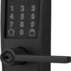 Schlage FE789WBCEN622LAT Encode Century WiFi Latitude Lever Smart Keyless Entry Touchscreen Door Lock, Matte Black