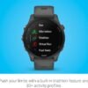 Garmin Forerunner® 255, GPS Running Smartwatch, Advanced Insights, Long-Lasting Battery, Slate Gray