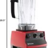 Vitamix 5200 Professional Grade Blender for Smoothies, Food Grinder and Emulsifier, 64oz Pitcher, Red