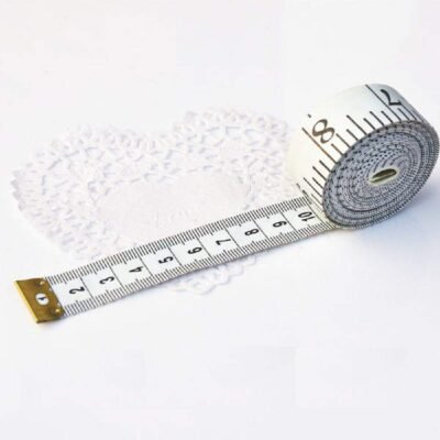 61aRZwbb-3L._SL1000_.jpg GDMINLO Soft Tape Measure Double Scale Body Sewing Flexible Tailor Craft Vinyl Ruler for Weight Loss Medical Body Measurement, Has Centimetre Scale on Reverse Side 60-inch(White)