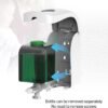 Manual Foam Soap Dispenser, 35oz (1000ml) Commercial Refillable Foaming Soap Dispenser-White, CHUANGDIAN