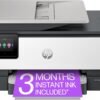 HP OfficeJet Pro 8125e Wireless All-in-One Color Inkjet Printer, Print, scan, Copy, ADF, Duplex Printing, Home & Office, 3 Months of Instant Ink Included (405T6A)