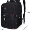 61fCPxmAd1L._AC_SL1350_.jpg SHRRADOO Extra Large 50L Travel Laptop Backpack with USB Charging Port, College High School Backpack Airline Approved Business Work Bag Fits 17 Inch Computer for Men Women