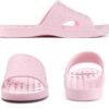 shevalues Shower Shoes for Women Men with Arch Support Quick Drying Pool Slides Lightweight Beach Sandals with Drain Holes